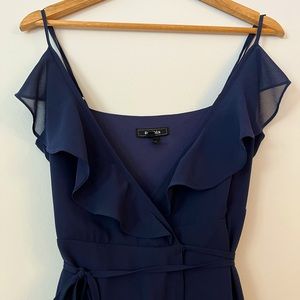 Soieblu high/low chiffon gown